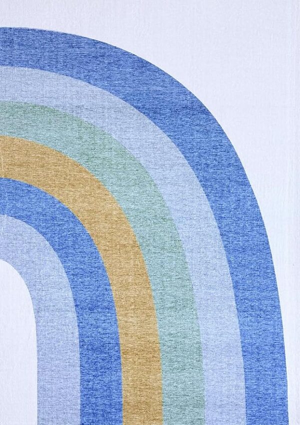 Colorful textile abstract rainbow pattern
