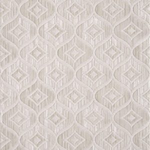 Intricate geometric pattern on textured white surface.