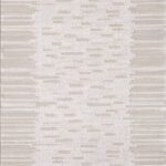 Beige and white abstract geometric pattern