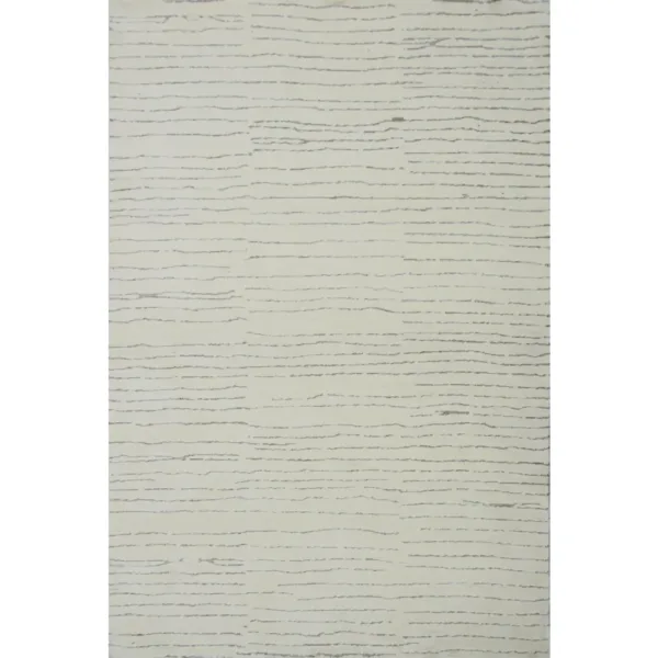 Patterned beige area rug design