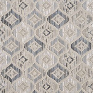 Geometric pattern with diamond shapes, beige and gray