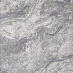 Gray and white granite texture area rug