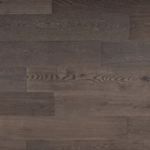 Dark wood flooring with grain pattern