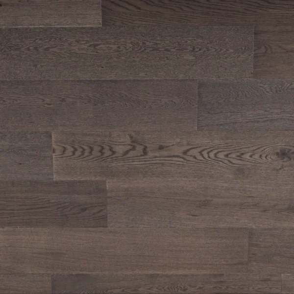 Dark wood flooring with grain pattern