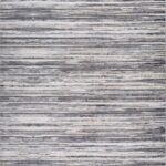Gray striped textured area rug pattern