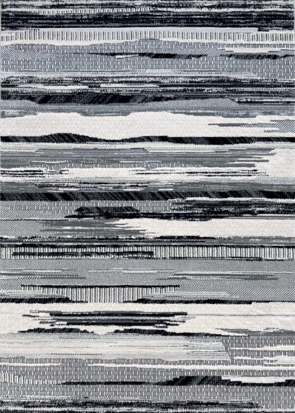 Abstract gray and black textured artwork