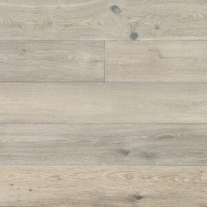 Light gray wooden floor panels with natural texture.