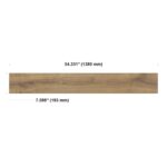 Wood plank dimensions: 54.331x7.598 inches.