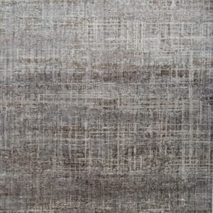 Textured brown and gray abstract rug design.