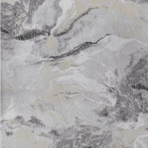 Abstract topographic map with gray and beige colors.