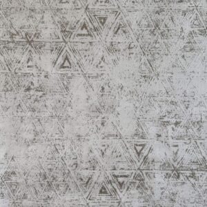 Abstract triangle pattern on textured surface.